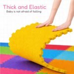 LILTOES EVA Kid's Interlocking Play Mat -12 mm Thickness -Set of 9 Tiles (Multicolour), Assorted - Image 2