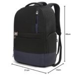 Skybags Lumous 3 Compartment Laptop Backpack (E) 16 L Black - Image 9