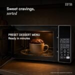IFB 24L Solo Microwave Oven with 69 Auto Cook Menus (24PM2S, Silver, Mug Recipes, Steam Clean, Auto Reheat, Preset Timer, Power Save, Child Safety Lock, 10 Power Levels) - Image 7