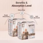 Lyfcare Classic Adult Diapers Medium Size (M) - 10 Units - Image 4