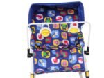 INFANTO Multipurpose Bouncer - 3-in-1 Baby Bouncer, Rocker & Indoor Cart | Superior Locking, Extra Comfort, Sunshade, Attractive Play Toy | Suitable from Birth up to 18 Months-RB32 (Blue) - Image 8