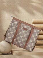 Stylish Tote Bags for Office Use | Laptop Bag 15.6 inch | Purse for Women | Vegan Leather Handbag | Daily & Travel Use | - Image 4