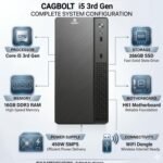 Assembled i5 Desktop PC | Core i5-3470 3rd Gen | 16GB RAM | 256GB SSD | HDMI | VGA | Ethernet | Windows 11 Pro | Office 2024 | 2 Years Warranty | Office & Home Use Desktop CPU - Image 2