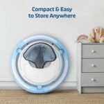 LuvLap 360° Joy Baby Walkers for 9+ Months | 3 Level Height Adjustment Walker with Switchable Food & Musical Toy Tray/Advanced Baby Activity Walker for Kids, Walker for Boys & Girls, Blue - Image 7