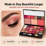 HUDA GIRL All-in-One Makeup Kit with Mirror - Includes 24 Eyeshadow Palette with Brush, 3 Eyebrow Powder, 3 Lip Gloss, 2 Applicator, Blush Contour and Highlighter Palette for Girl & Womens - Image 7