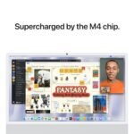 Apple 2024 iMac All-in-One Desktop Computer with M4 chip with 10-core CPU and 10-core GPU: Built for Apple Intelligence, 60.96 cm (24″) Retina Display, 16GB Unified Memory, 512GB SSD Storage; Silver - Image 4
