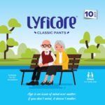 Lyficare Classic Adult Diaper Medium Size (M) - 30 Units (Pack of 3) | Unisex Diapers Pants Style | Waist (60-85 cm) Wetness Indicator, Super absorb, 360° Protection & 0% Leakage | For Men & Women - Image 2