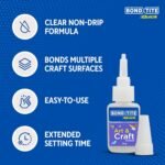 Bondtite Quick Art & Craft Glue, 10g | High-Viscosity, Non-Drip Adhesive | Clear Finish, Repositionable Glue for DIY Craft Projects, Home & School Use - Image 7