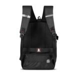 SWISS MILITARY 30L Laptop Travel Backpack for 15.6 Inch Laptop, Unisex Office & College Bag with Luggage Strap, Anti-Theft Pocket, Detachable Key Ring & Expandable Bottle Pocket Black - Image 2