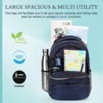 35L Multipurpose Backpack For Men,Women, Boys And Girls Bags for College, School, Travel, Office and Daily Use - Durable, Comfortable, and Stylish Bag/Backpacks - Image 6