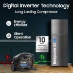 Samsung 330 L, 3 Star, Convertible 5-in-1, Digital Inverter, Frost Free Double Door, WiFi Bespoke AI Refrigerator (RT34HG5A23BXHL, Luxe Black, 2026 Model) - Image 13