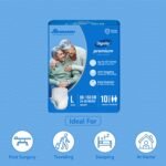 DIGNITY Premium Pant Style Adult Diapers - L (30 Pieces) With Wetness Indicator and Leakage Protection Upto 10-12 Hrs. - Image 6