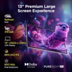 Lenovo Idea Tab Pro Gen 2 with Pen Plus {Smartchoice} 13" Display, 3.5K Resolution, 144Hz Refresh | 8GB, 256GB | Snapdragon 8s Gen 4 | 10200mAh, 4 JBL Speakers, USB 3.0 with DP-Out, Wi-Fi 7, Luna Grey - Image 3