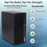 NXTGN Top-Tier Business Desktop Computer | Core i7-8700 3.20GHz | 16GB DDR4 RAM | 512GB M.2 SSD | Win11 Pro & Office 21 | 5G WiFi & Bluetooth | USB Type-C | Fully Metal Tower | 3-Year On-Site Warranty - Image 5