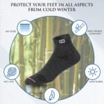 Fitness Mantra® 12 Pairs Sports Ankle Cotton Socks | Free Size| Breathable| Daily Use| Multicolor| 12 Pairs| - Image 5
