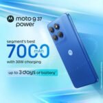 Motorola Moto g37 Power 5G (Pantone Nautical Blue, 128GB Storage, 8GB RAM) | 6.67-inch HD+ 120Hz Display | Dimensity 6400 | 50MP Camera | 7000mAh Battery | 30W Charging - Image 7