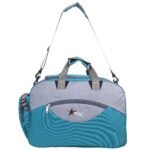 Perfect Star 65L Duffle Bag for Travelling | Lightweight Polyester Trolley Bag with Wheels | Hand Carry Travel Bag for Men and Women | Weekend Trip Luggage Bag (Teal Blue) - Image 8