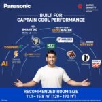 Panasonic 1.5 Ton 5 Star Premium Wi-Fi Inverter Smart Split AC (Matter/MirAIe, AI, DustBuster, 55°C Oper., Copper Condenser, 8in1 Convertible, 4-Way, PM0.1 Filter, CS/CU-NU18BKY5WX, 2026 Model, White) - Image 3
