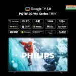 PHILIPS 165 cm (65 inches) 8100 Series 4K Ultra HD Smart QLED Google TV 65PQT8100/94 - Image 2