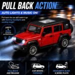 toyco® Thaar Roxx Toy Car for Kids with Lights & Sound | Pull Back SUV Action | Openable Doors | Premium ABS Jeep | 1:36 Mini Diecast Model | Safe for Boys Girls 3+ | Birthday Gift - Image 5