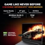 HP Victus,13th Gen Intel core i7-13650HX, 6GB RTX 4050, 24GB DDR5(Upgradeable), 512GB SSD, 144Hz, 300 nits, 15.6''/39.6cm, Win11, Office24, Mica Silver, 2.29kg, fa2531/2495tx, Xbox pass* Gaming Laptop - Image 4