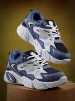 ASIAN Kids VISION-02 Stylish Casual Chunky Sneakers with Laces for Boys, Trendy and Comfortable Shoe Perfect, Walking, and Outdoor Play, Lightweight and Durable Design Suitable for Kids - Image 3