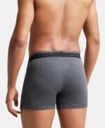 Jockey 8009 Men Super Combed Cotton Solid Long Trunk Boxer Brief(Pack of 3) - Image 10