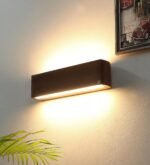 Green House Handmade Luxurious Handmade Sheesham Wood Up-Down 2 Way Wall Light Lamp | 10W Warm White LED | Living Room | Bedroom | Hall | Dining Room | 1-Year Replacement Warranty - Image 2