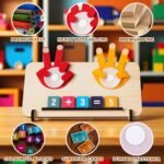 Educational Math Learning & Activity Toys for Kids 3-5 | Interactive Early Brain Development Montessori Toys for 3-4 Years Old | Number Blocks for Toddlers 3,4 | Birthday Gift for Boys & Girls - Image 4