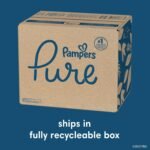 Pampers Diapers Size 5, 132 Count - Pampers Pure Disposable Baby Diapers, Hypoallergenic and Unscented Protection, ONE MONTH SUPPLY - Image 14