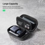 UGREEN Electronics Organiser, Portable Hard Accessories Case, Black - Image 4
