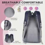 35L Multipurpose Backpack For Men,Women, Boys And Girls Bags for College, School, Travel, Office and Daily Use - Durable, Comfortable, and Stylish Bag/Backpacks - Image 3