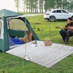 200*200CM Aluminium Foil Camping Mat, Insulating Waterproof Thermal Foam Sleeping Mat For Camping, Sleeping Roll Pad Of Aluminum Foil, Foldable Double-sided Tent Mat For Outdoor Camping Hiking Picnic - Image 2