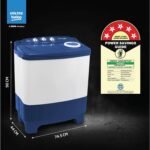 Voltas Beko, A Tata Product 6.5 Kg 5 Star Semi-Automatic Top Loading Washing Machine (WTT65UNX/OK3I0I0W01, Blue, Pulsator wash technology) - Image 5