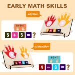 Educational Math Learning & Activity Toys for Kids 3-5 | Interactive Early Brain Development Montessori Toys for 3-4 Years Old | Number Blocks for Toddlers 3,4 | Birthday Gift for Boys & Girls - Image 6