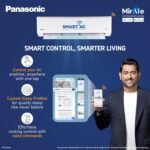 Panasonic 1.5 Ton 5 Star Premium Wi-Fi Inverter Smart Split AC (Matter/MirAIe, AI, DustBuster, 55°C Oper., Copper Condenser, 8in1 Convertible, 4-Way, PM0.1 Filter, CS/CU-NU18BKY5WX, 2026 Model, White) - Image 5