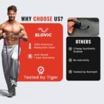 Slovic Latex Resistance Band for Workout [30-45 KG] | Purple - Image 5