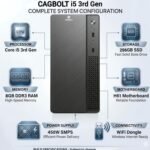 Assembled i5 Desktop PC | Core i5-3470 3rd Gen | 8GB DDR3 RAM | 256GB SSD | HDMI | VGA | Ethernet | Windows 11 Pro | Office 2024 | 2 Years Warranty | for Office & Home Use - Image 2