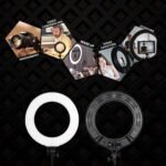 Osaka 18-Inch LED Ring Light 65W with Tripod Stand & Remote – for DSLR, Mobile, YouTube, Makeup & Vlogging - Image 4