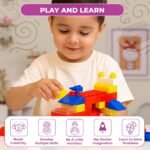 TOYZTREND Expert Master Building Blocks for Kids, 200 Interlocking Pieces. let Your Kid Make Everything he/she Dreams of. Improves Logical Thinking and Cognitive Skills of Kids (Multicolour) - Image 6