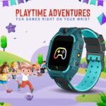 Punnk Funnk® Q18 Present Smart Kids LBS Location Tracking Watch with Voice Calling, SOS, Remote Monitoring, Camera, Geo-Fencing Function (Ocean Green) - Image 3