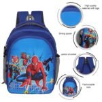 perfect star Polyester Kids School Bags for 2-5 Years 30 Litres, Cartoon Print, for Nursery to 5th Standard Boys and Girls Tuition Lightweight Picnic Bag Royal Blue - Image 5