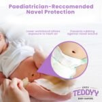 TEDDYY Easy Baby S Size Diaper Tape Style |132 Count (Small) | 3-8 kgs (Pack of 2) | Quick Absorbency | Extra Super Soft | Anti - Bacterial | Colour Changing Wetness Indicator with Adjustable Grip Tapes - Image 3