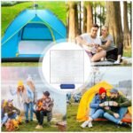 200*200CM Aluminium Foil Camping Mat, Insulating Waterproof Thermal Foam Sleeping Mat For Camping, Sleeping Roll Pad Of Aluminum Foil, Foldable Double-sided Tent Mat For Outdoor Camping Hiking Picnic - Image 3