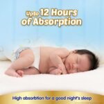 MamyPoko Pants Extra Absorb Baby Diapers, Medium (M size) | 7-12 kg | 112 Count |Deep Sleep Diapers| Soft gentle fit |Deep Absorbent Crisscross | skin friendly with coconut oil | (56 count, Pack of 2) - Image 5
