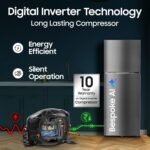 Samsung 350 L, 3 Star, Convertible 5-in-1, Digital Inverter, Frost Free Double Door, WiFi Bespoke AI Refrigerator (RT38HG5A23S8HL, Silver, Elegant Inox, 2026 Model) - Image 12
