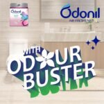 Odonil Bathroom Air Freshener Blocks 192g (48g x 4) | Mixed Fragrances (Jasmine, Lavender, Orchid, Rose)| Long Lasting 30 Day Freshness | Removes Mal Odours - Image 4