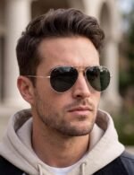 Fastrack Tees Aviator Sunglasses for Unisex - Image 5