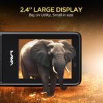 Lava A2 Smart (2025) Dual SIM Keypad Mobile Phone - 2.4'' Big Display | Built-in UPI Payments | 1200mAh Battery | Bluetooth Feature | Camera | Auto Call Recording | and 9 Regional Languages - Black - Image 3