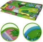 Waterproof Baby Play Mat 6x4 Feet | Alphabet & Cartoon Print Large Kids Crawling Mat for Infants, Toddlers | Reversible Foldable Baby Floor Mat for Play Area, Nursery & Learning & Activity - Image 3